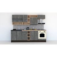 Bucatarie COSSY NEW 260 Wenge / Decor K352
